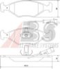 A.B.S. 37121 Brake Pad Set, disc brake